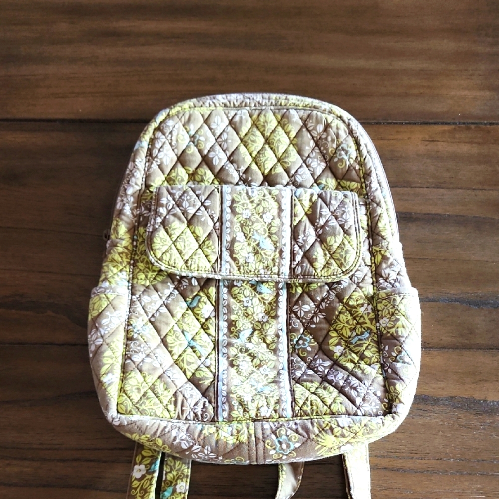 Vera Bradley Sittin In A Tree Backpack Purse